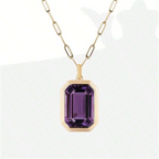 gem pendant necklace