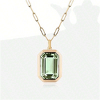 gem pendant necklace